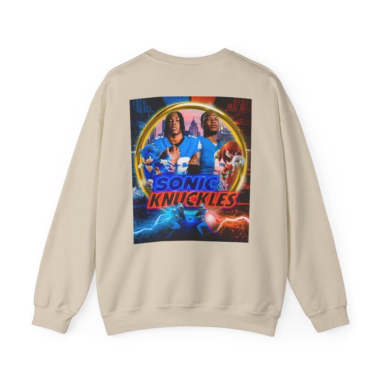 Sonic and Knuckles Lions Crewneck Sweatshirt