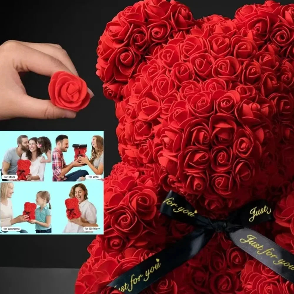 Eternal Rose Teddy Bear – A Symbol of Everlasting Love!