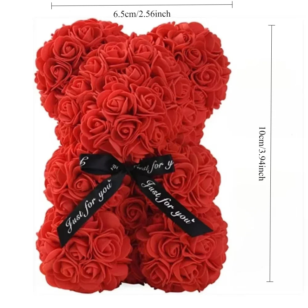 Eternal Rose Teddy Bear – A Symbol of Everlasting Love!