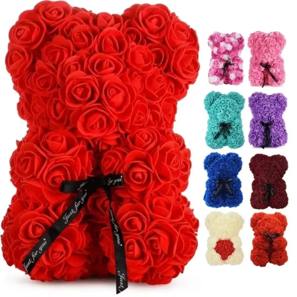 Eternal Rose Teddy Bear – A Symbol of Everlasting Love!